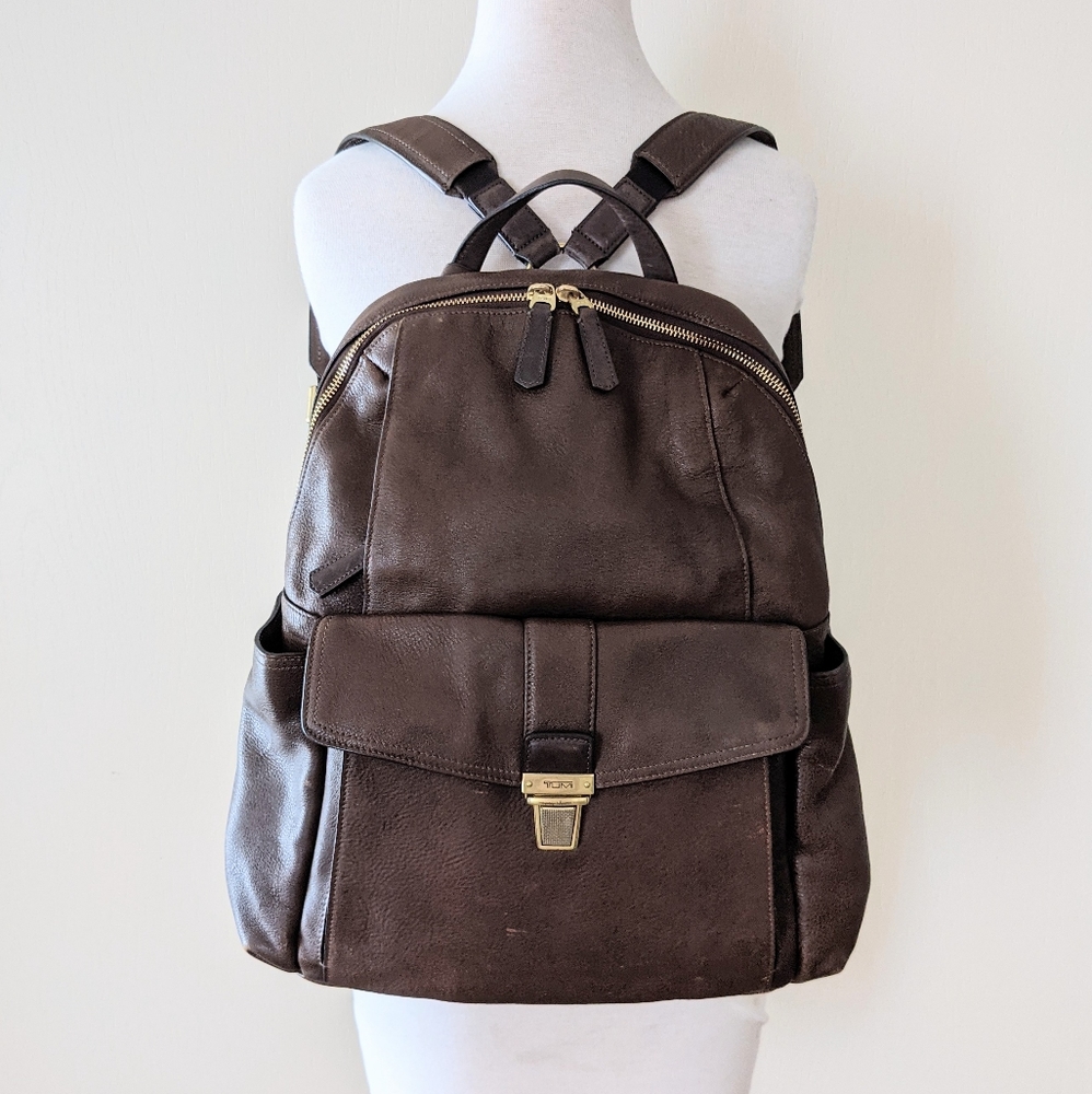 Tumi Vintage Leather Backpack